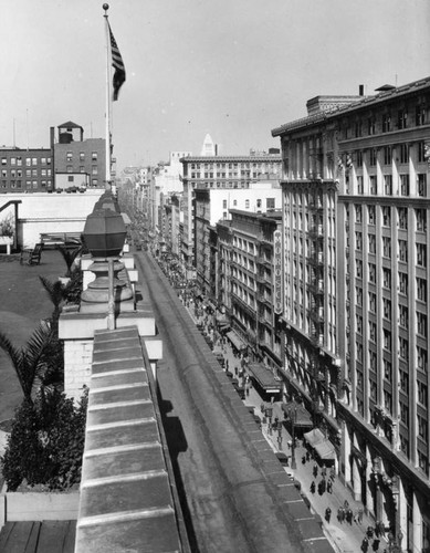 Another aerial view of Broadway