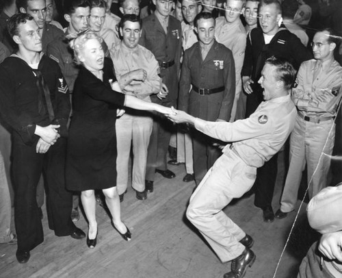 Dancing at the Hollywood Canteen