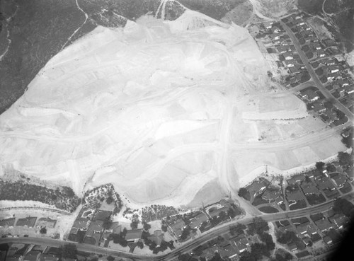 Enchanted Hills, La Can~ada Flintridge, looking northeast