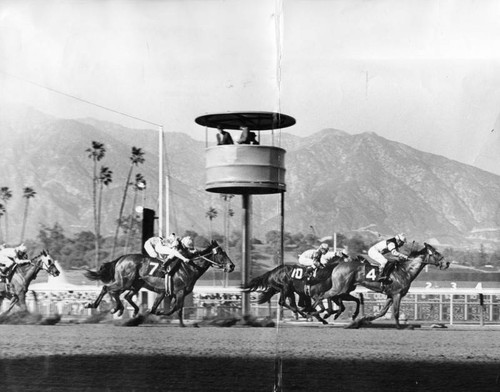 Race day at Santa Anita