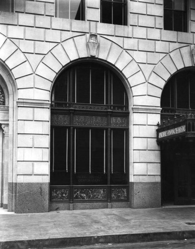 Pacific Finance Building, street view