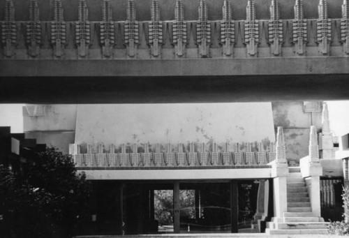 Interior court of Hollyhock House