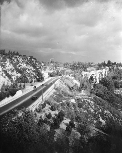 Colorado Street Bridge, view 1