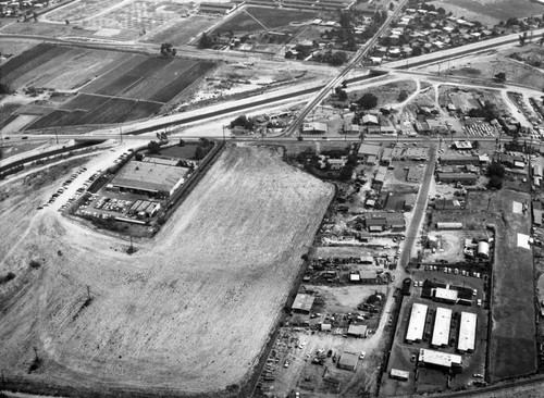 Baldwin Park Drive-In site, looking south