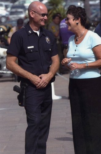 Schatz and Smith, Public Safety Appreciation barbecue