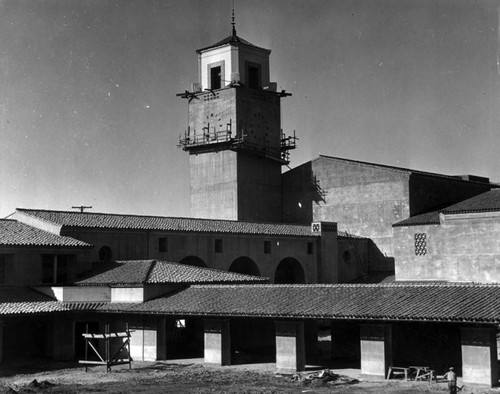 Union Station under construction