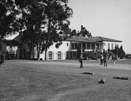 Recreation Park, club house and golf course