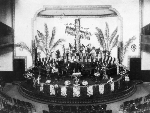 Interior view, First Methodist Church