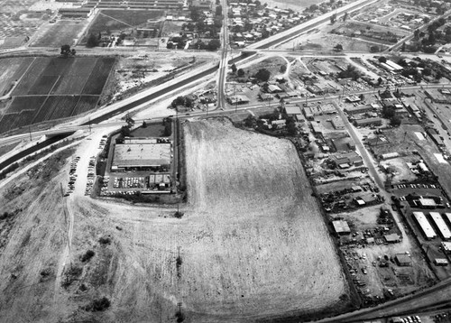 Baldwin Park Drive-In site, looking south
