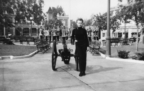 Main Street plaza at Disneyland