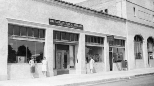 Facade of the Henry Adams Branch