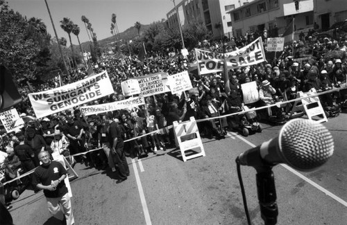 Armenian Genocide March in Hollywood