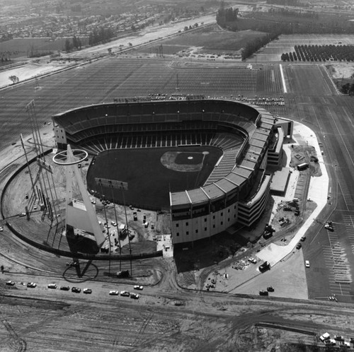 Construction of Angel Stadium