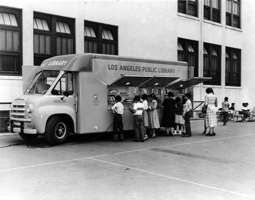 Los Angeles Public Library Traveling Branch Bookmobile