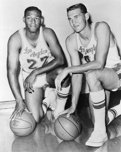 Elgin Baylor and Jerry West