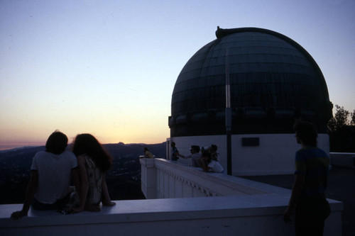 Griffith Observatory at sunset