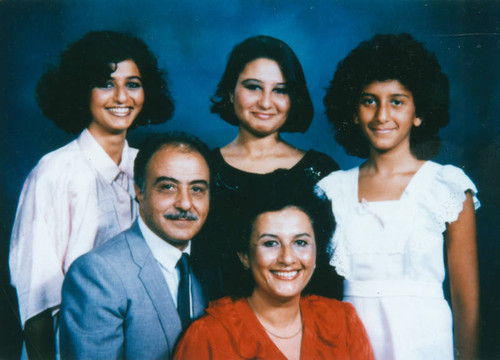 Iranian family portrait