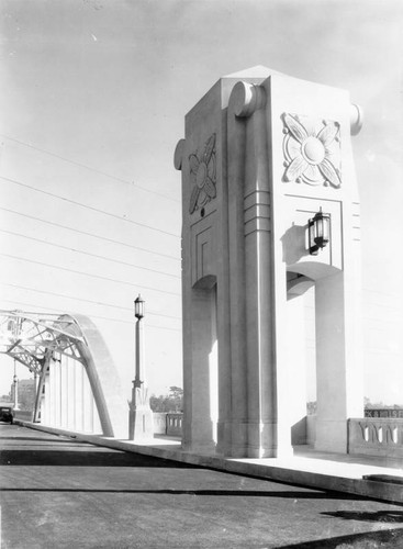 View of 6th St. bridge sidewalk