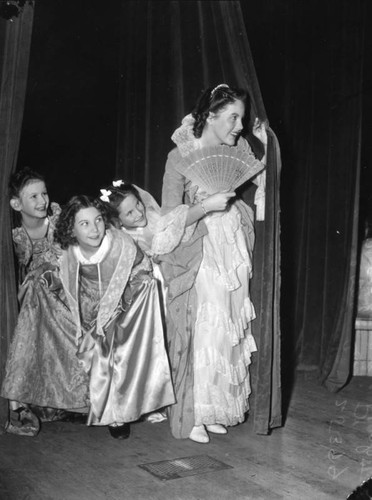 Children in an opera