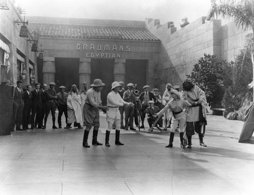 Exterior view of the Egyptian Theatre