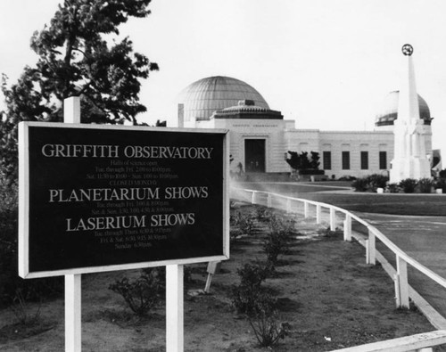 Observatory in Griffith Park