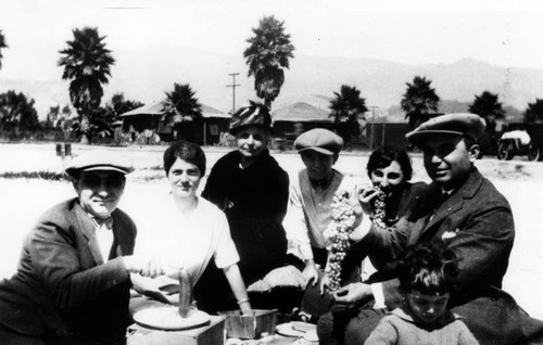 Armenian American family picnic