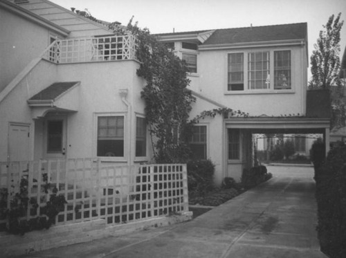 Back of Helena Morton's home