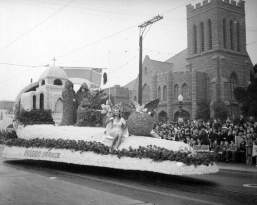 "Mission Orange," 51st Annual Tournament of Roses, 1940