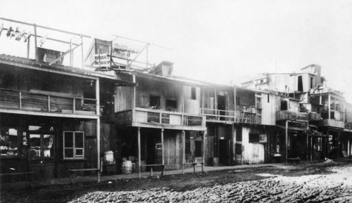 Early Chinatown buildings