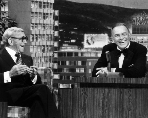 Frank Sinatra and George Burns