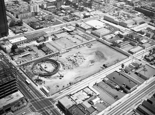 Pacific Cinerama Theatre, Hollywood, looking southeast