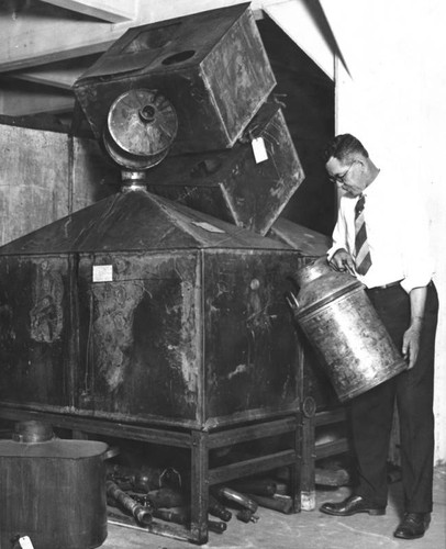 Stills to be sold at copper auction