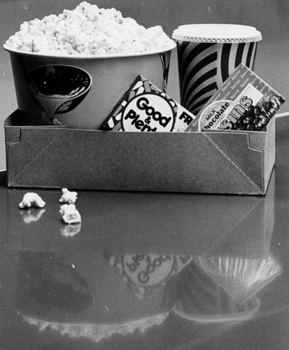 Popcorn, candy and drinks, Pacific Drive-In