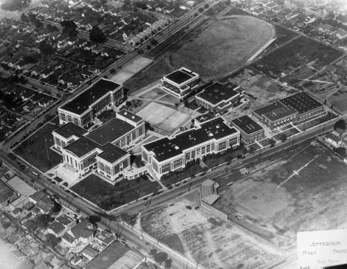 Jefferson High School aerial