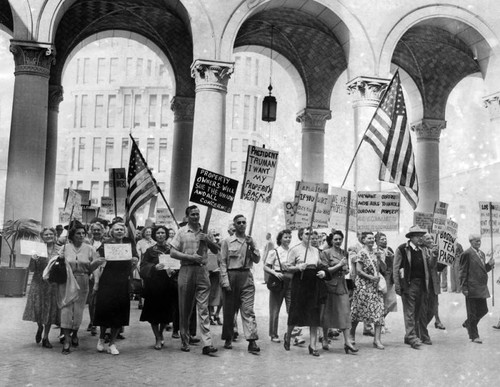 Landlords march on City Hall