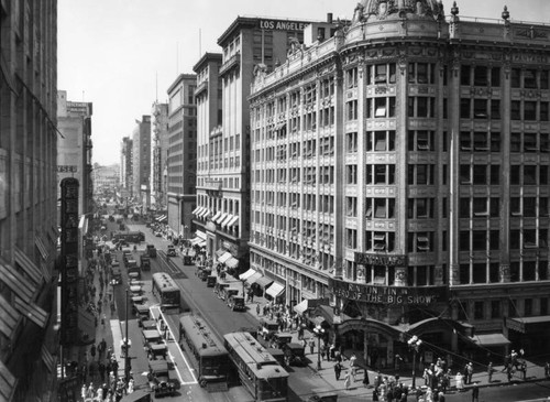 Hill Street and 7th, Pantages Theatre