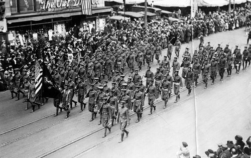 Armistice Day parade