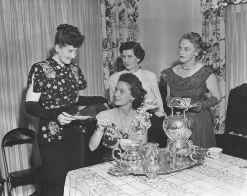 Los Feliz Woman's Club tea