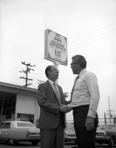 Kenneth Hahn visits Modern Materials Co