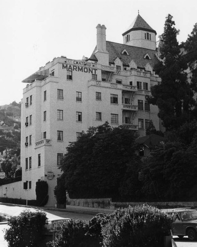 Chateau Marmont, exterior