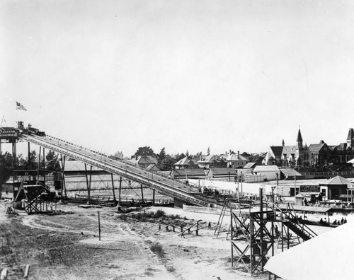 View of the Chutes water ride