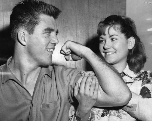 Jerry Quarry and wife, Kathy