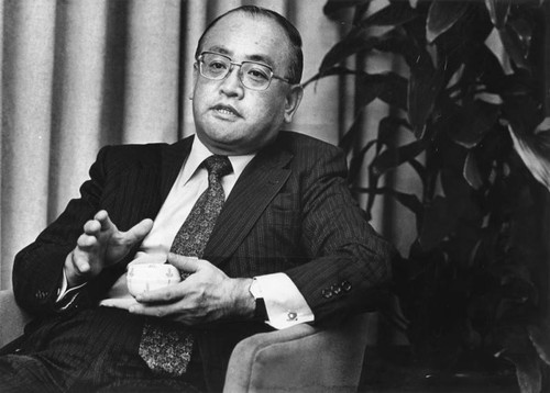 Hisao Kobayashi, Dai-Chi Kangyo Bank chief