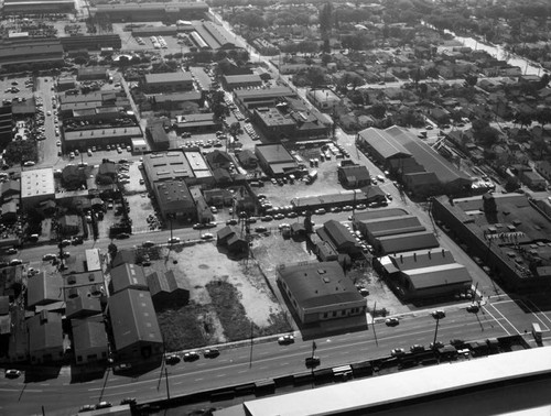 Howard Foundry Co. property, Huntington Park, looking southwest