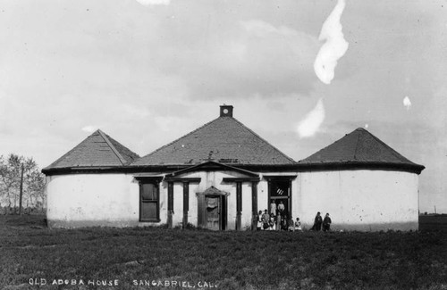 Old adobe house