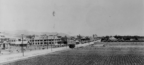 Early Hollywood Blvd and Pacific Green Car