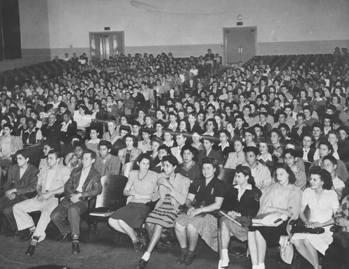 Young orators at Lincoln High School