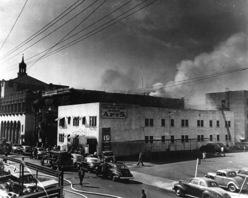 Herald Express Building fire