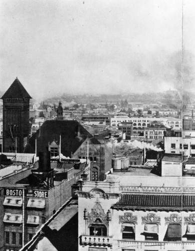 Business center of Los Angeles, 1906, view 4