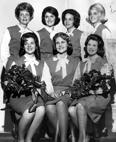 The 1964 Rose Queen Court